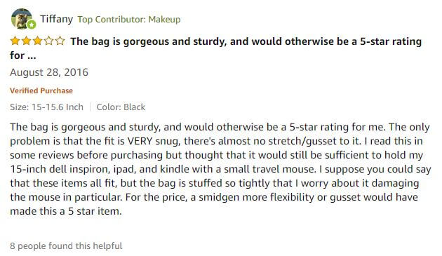 Brinch messenger laptop bag customer reviews